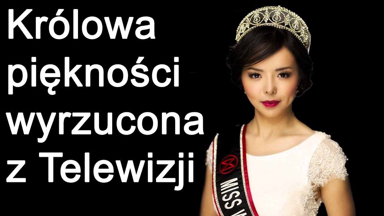 Królowa piękności wyrzucona z TV