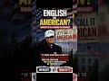 “Should the U.S. Rename English to ‘American’? 🇺🇸 | Viral Language Debate Explained”