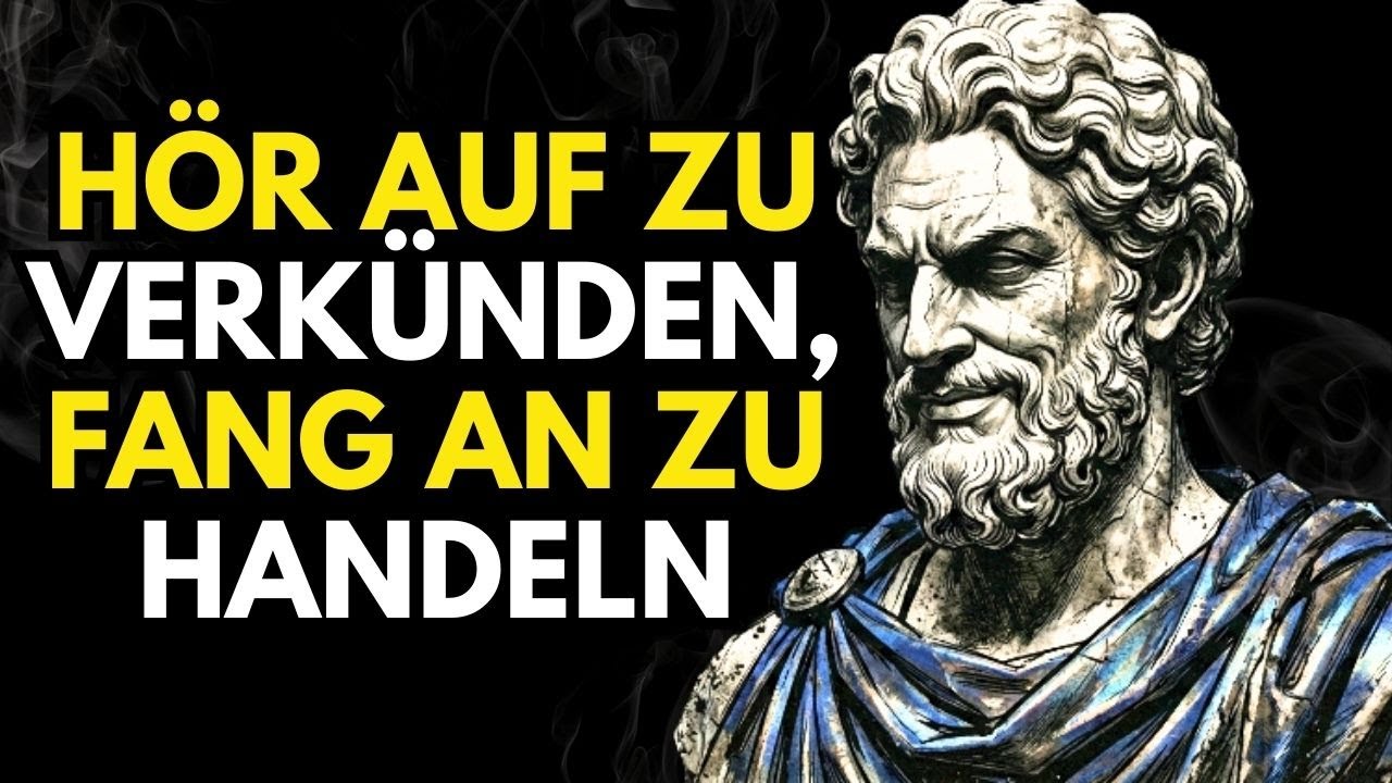 Bleibe in der STILLE und lass deine Ergebnisse SCHREIEN | Stoizismus
