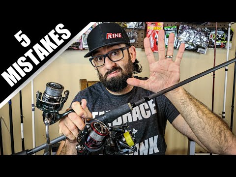 5 Spinning Reel Mistakes to AVOID (AND How to Fix Them)