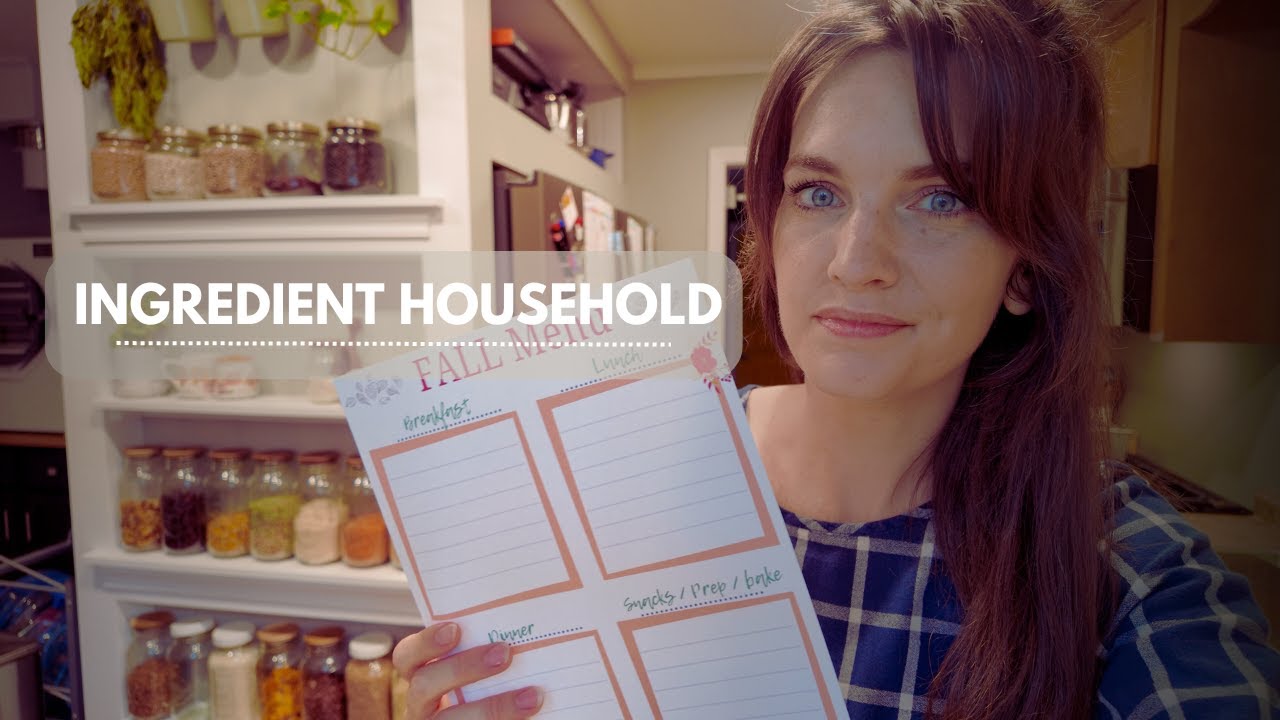 September Once a Month Groceries