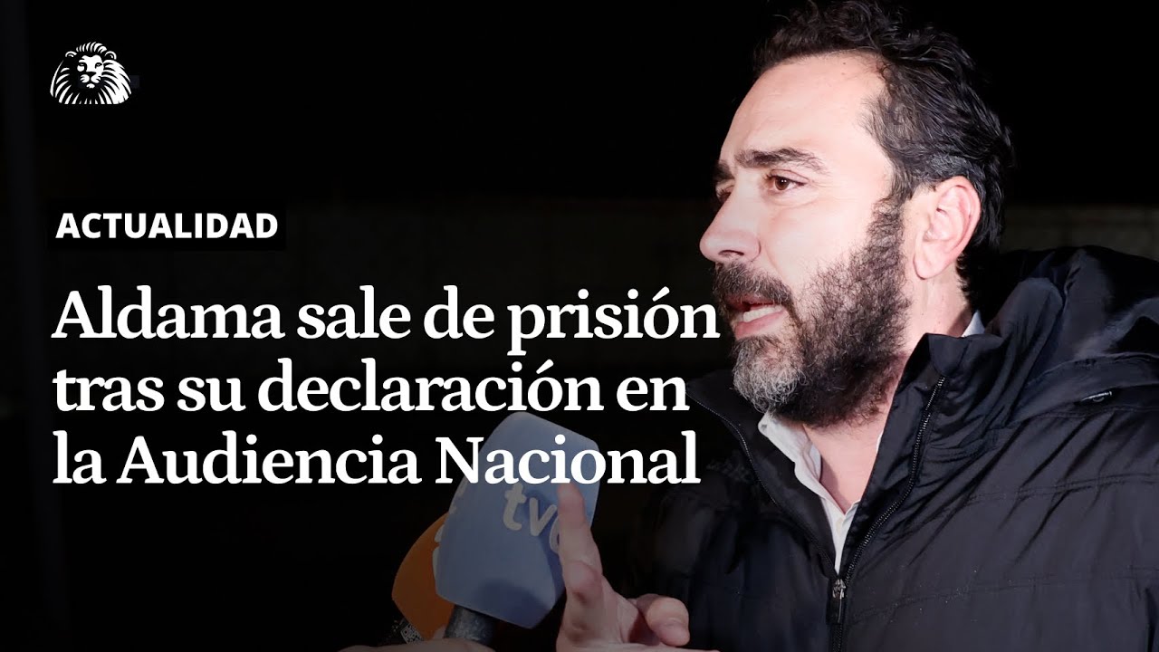 'CASO ALDAMA' | Así fue la salida de Víctor de Aldama de la prisión de Soto del Real tras declarar