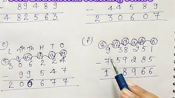 Class-4,lesson-3#exercise3b#subtraction#maths#mittsure complete exercise by Mukesh soni