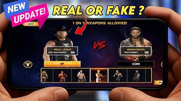 WWE 2K25 Netflix Mobile NEW Update | Play On Any Device | New Controls & Arena