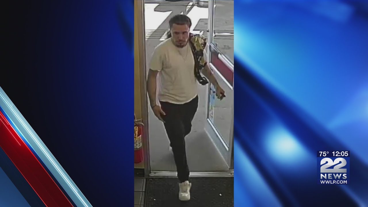 West Springfield Police looking for armed robbery suspect - YouTube