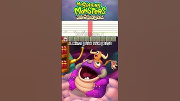 Psychic Island Bisonorus Composer Tutorial #msm #fanmade #mysingingmonsters