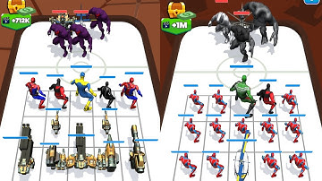 Superhero Robots Merge Master  : Merge Tanks Robot Army, Merge Battle