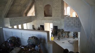 在沖縄海兵隊の市街戦訓練・都市型戦闘訓練施設(キャンプ・ハンセン)