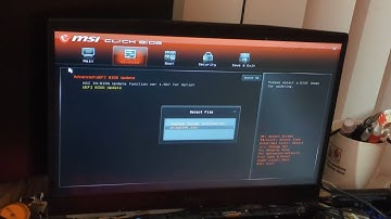How to Update Bios on MSI laptop/motherboard