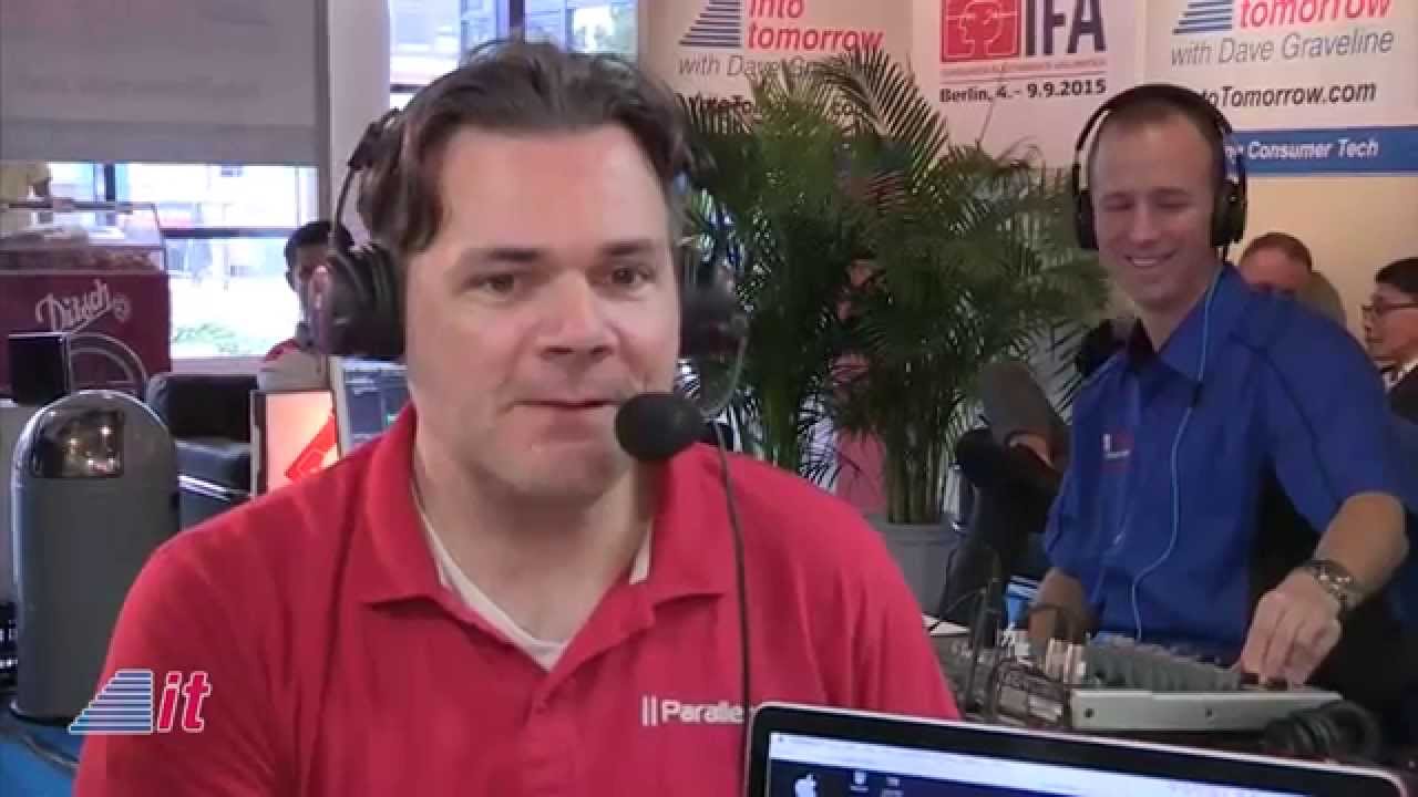 itunes login IFA 2015: Parallels | Into Tomorrow