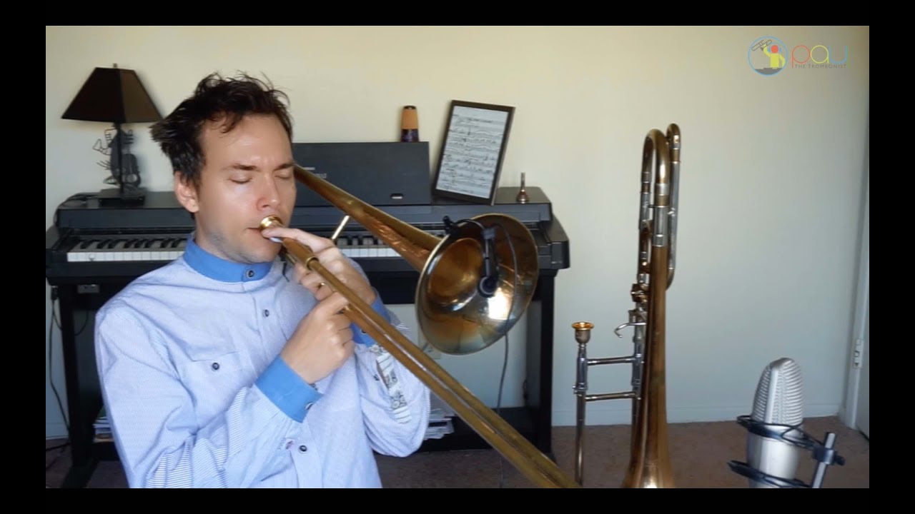 Jazz Ballad Trombone Solo 🎵In a Sentimental Mood 🎧 Paul The Trombonist