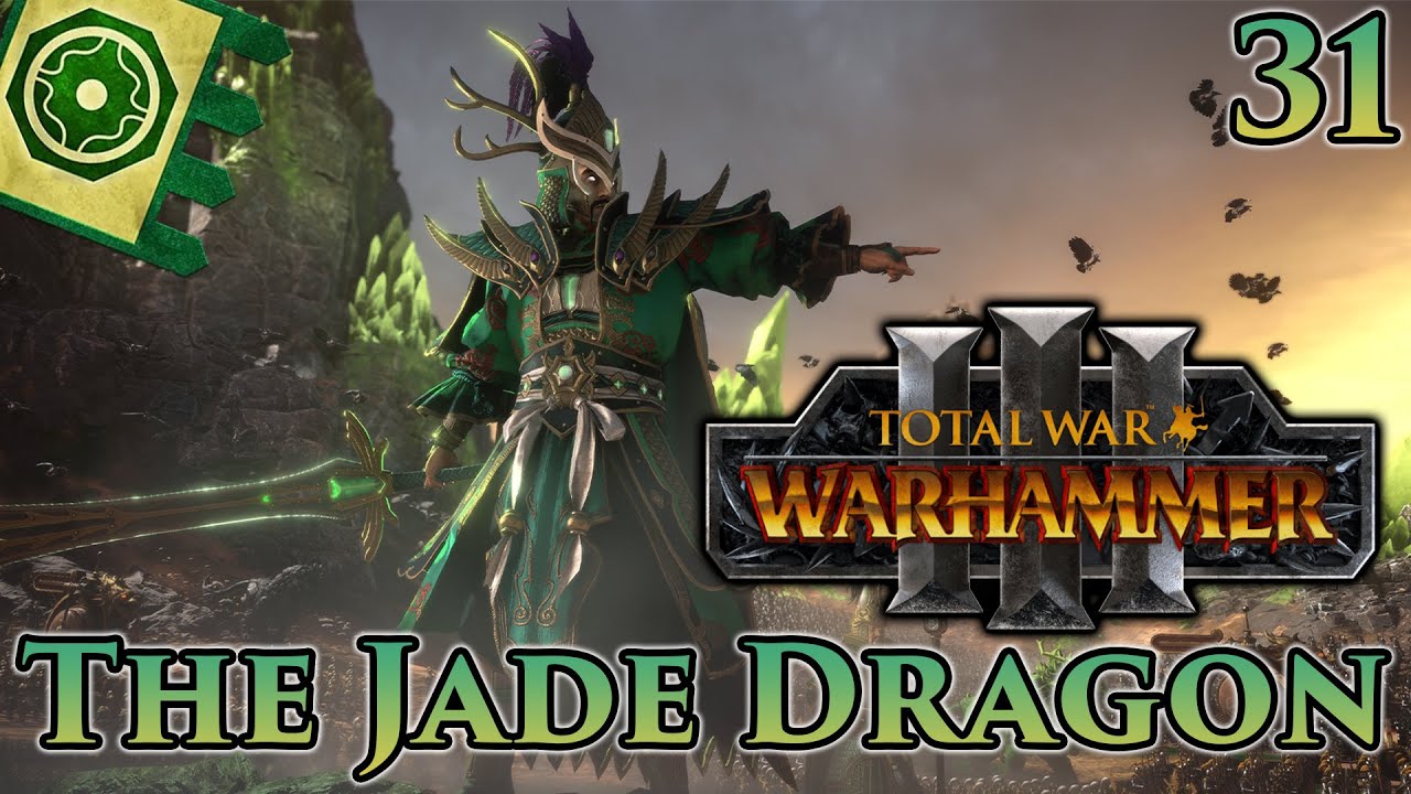 warhammer fantasy - sorcier de Jade monté Empire
