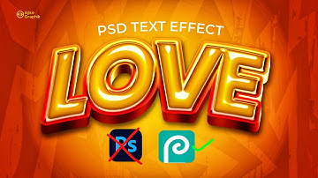 How to Download & Edit Any Text Effect With Photopea On Android Smartphone || Love Effect 2024 🔥⚡🚀
