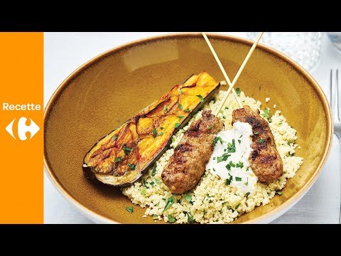 Vidéo: Agneau Avec Couscous, Curry, Yaourt Et Courgettes