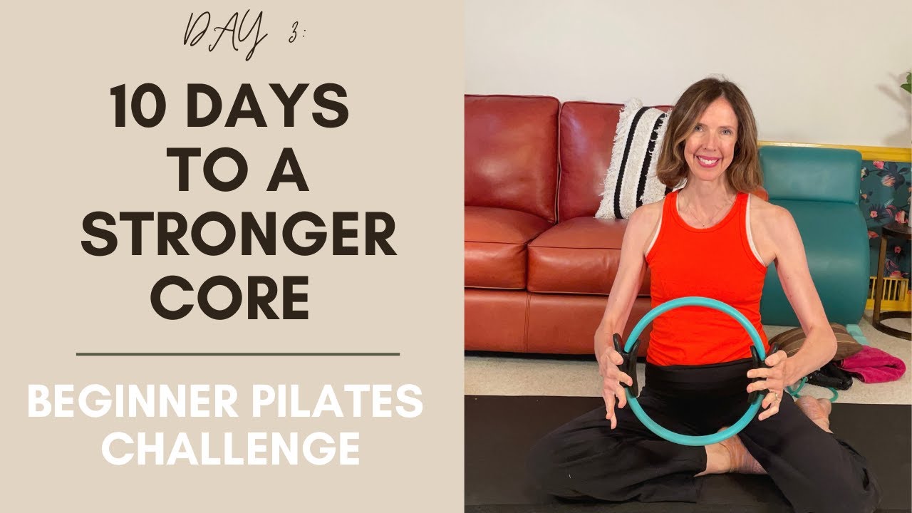 10 DAYS TO A STRONGER CORE BEGINNER PILATES CHALLENGE | Day 3 - YouTube