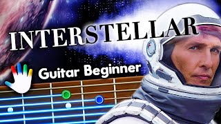 Interstellar (First Step) Guitar Lessons for Beginners Hans Zimmer Tutorial | Easy Chords