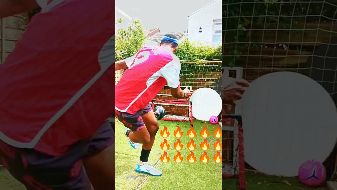 Freestyle football Skills 🔥🏆⚽ #football #soccer #freestyle #rainbowflick #footballskills #shortsfeed