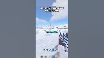 Not even Wall could help him 💀😭 #rust #shorts #trausi