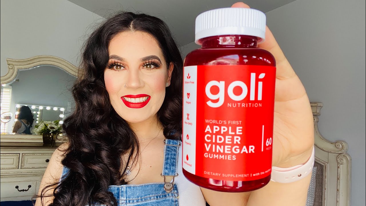Goli Apple Cider Vinegar Gummies - YouTube