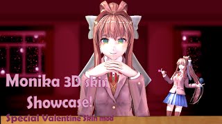 Friday Night Funkin Ddto Monika 3D Skin Showcase