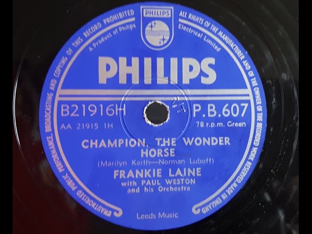 Frankie Laine - Champion The Wonderhorse