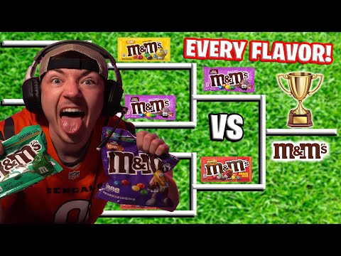 Tales of the Flowers: Massive 17 M&Ms taste test comparison