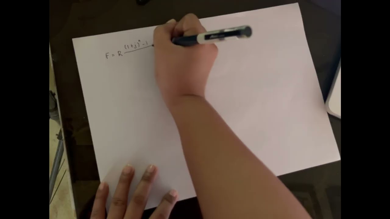 FUTURE VALUE of a Simple Ordinary Annuity Part 1