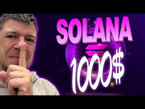 🚀 Solana à 1000$ en 2025 avec le Bull Run ? 🚀