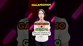 Gazpacho or Gestapo? | What is a Malapropism