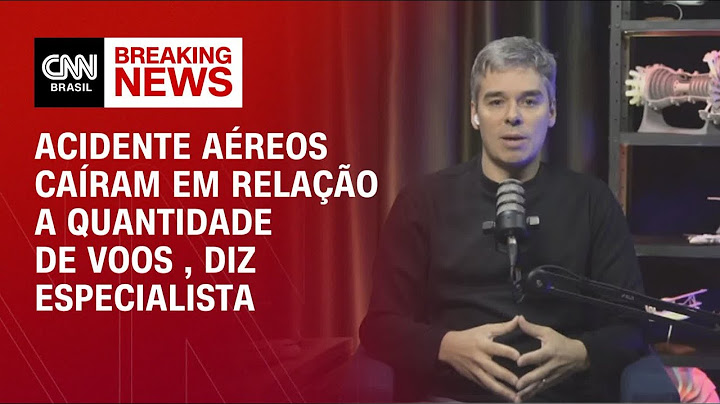 Acidentes aéreos aumentaram? Especialista explica | LIVE CNN
