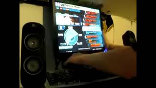 Emo nerd smashes his room (CENSORED)