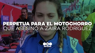 PERPETUA para el MOTOCHORRO que MATÓ a ZAIRA RODRÍGUEZ en Villa Ballester - Telefe Noticias