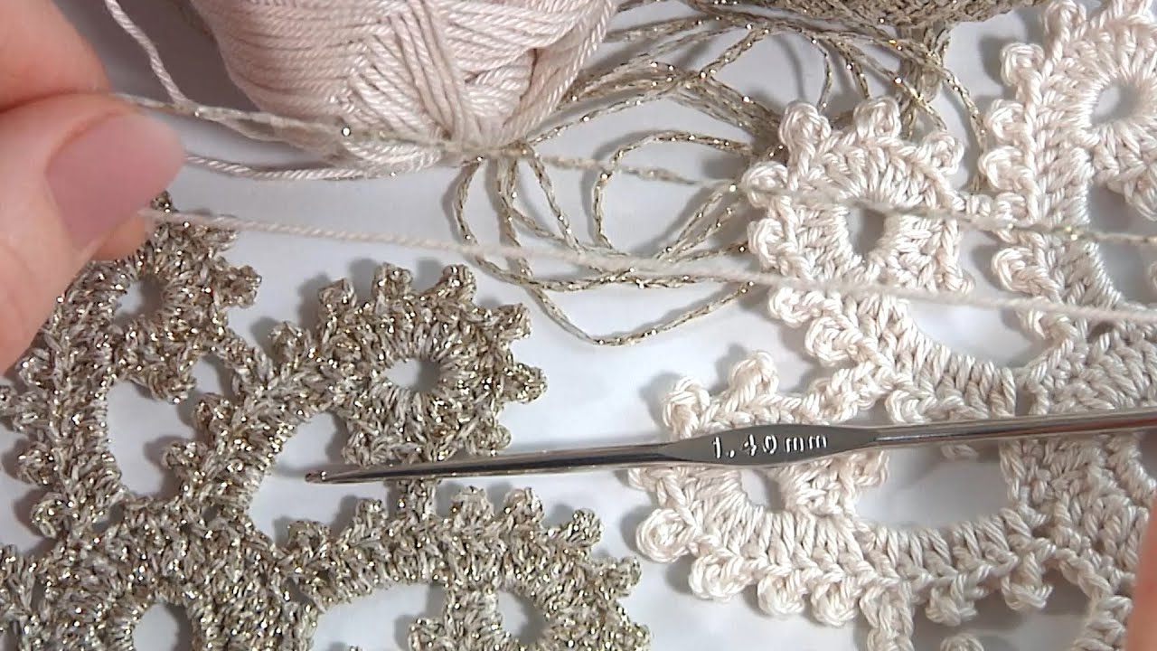 Волшебные Завитки КРЮЧКОМ!!! АЖУРНАЯ САЛФЕТКА или ЦВЕТОЧЕК, Украшение на ЁЛКУ-решать ВАМ