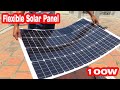Review 100W Flexible solar panel From Banggood
