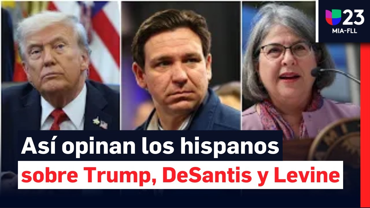 Encuesta revela sentir de votantes hispanos en Miami-Dade sobre Trump, DeSantis y Levine Cava