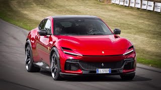New 2024 Ferrari Purosangue - a luxury V12 Italian SUV