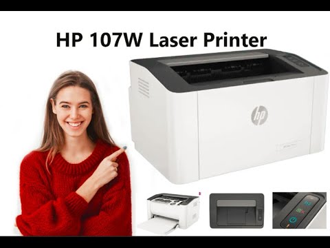 HP 107W Laser Printer