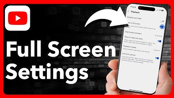 Hoe je de instellingen voor volledig scherm van YouTube wijzigt