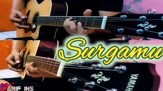 Surgamu Cover Gitar || Instrumental Surgamu Ungu