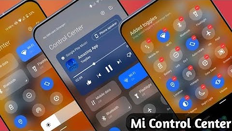 Mi Control Center Kaise Karte he |Mi Control Center Ko Istamal karne ka tarika in any android #Mi
