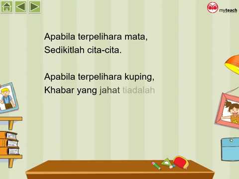 Puisi Tradisional: Gurindam Dua Belas - YouTube