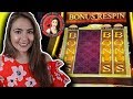 $100 BET Wheel of Fortune Slot Machine In Las Vegas! - YouTube