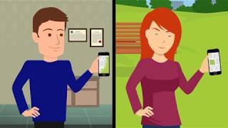Here's My GPS -Walkie Talkie Animated intro 15 Seconds screenshot 5