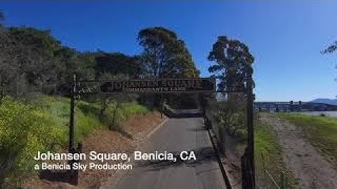 Johansen Square, Benicia, CA Skydio 2 Key Frame