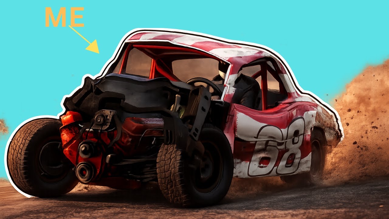 I Crashed HARD in Wreckfest  , Brutal Dirt Racing”