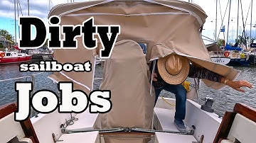 Preparing Your Sailboat for Haul Out - Part Three: Removing the Canvas