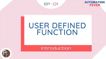 User Defined Functions Intro | Advanced VBA in Hindi