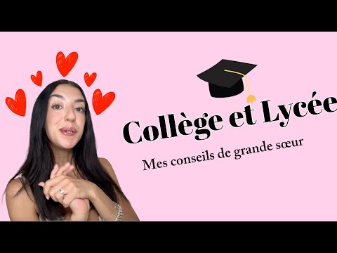 Middle School High School My Big Sister Advice 