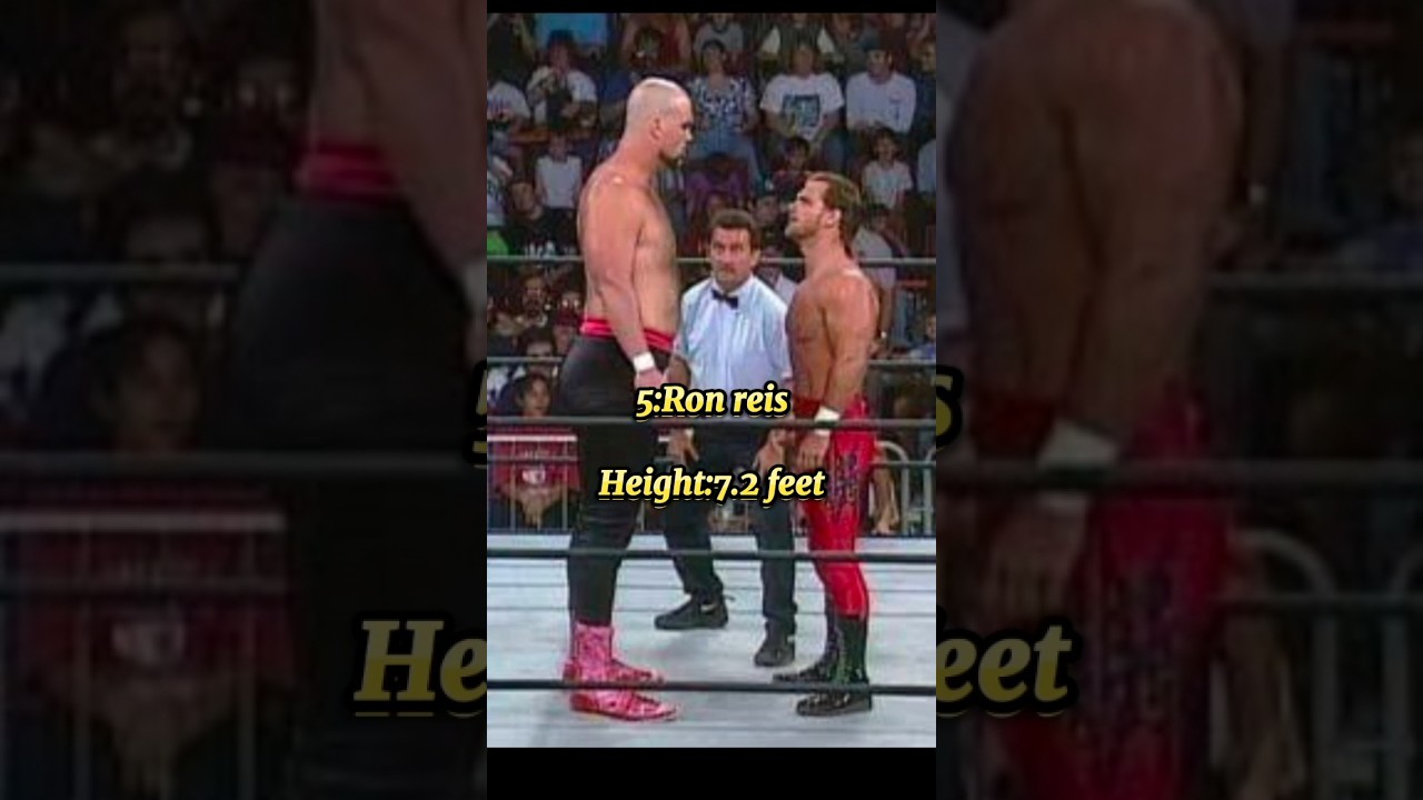 Top 10 Tallest wrestlers in the world🔥🔥🔥