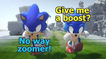 Can You Beat Sonic Generations Without Boosting or Spin Dashing?